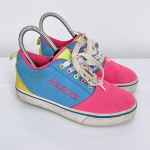 Heelys Gr8 Pro 20 Shoes Youth Size‎ 4 Multicolor Wheeled Sneakers Punk Skater